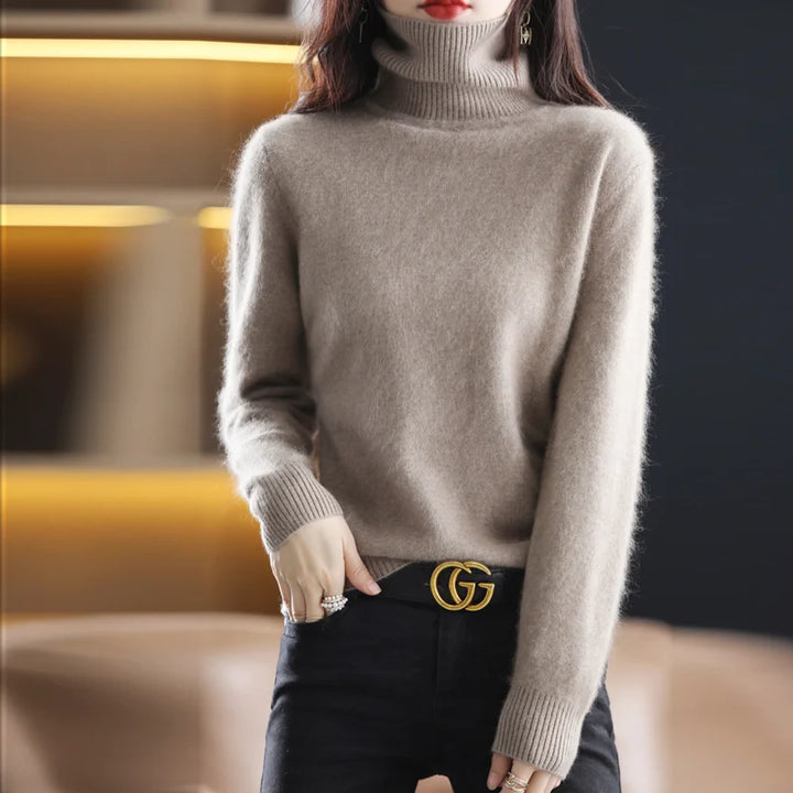 Rosalie London | Gentle Comfort Turtleneck Sweater