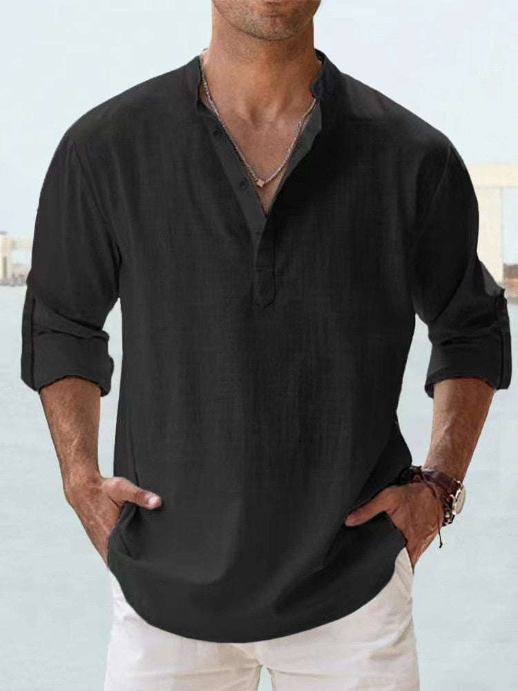 Whitford™ | Breathable Linen Shirt