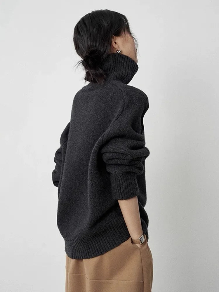 Thessara London | Relaxed Fit Cashmere Pullover