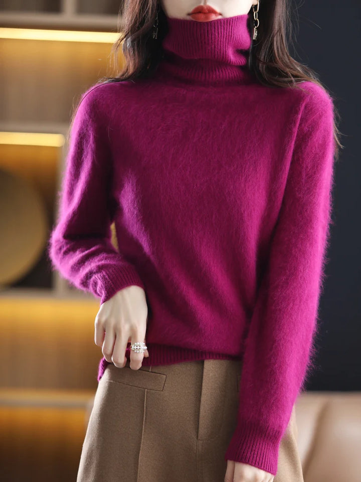 Rosalie London | Gentle Comfort Turtleneck Sweater