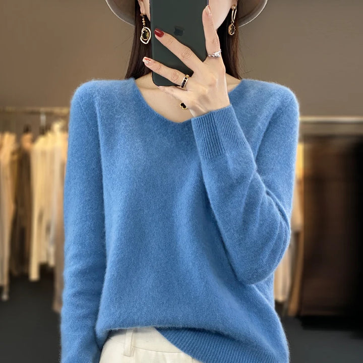 Elowen London | Cashmere Soft-Touch Jumper