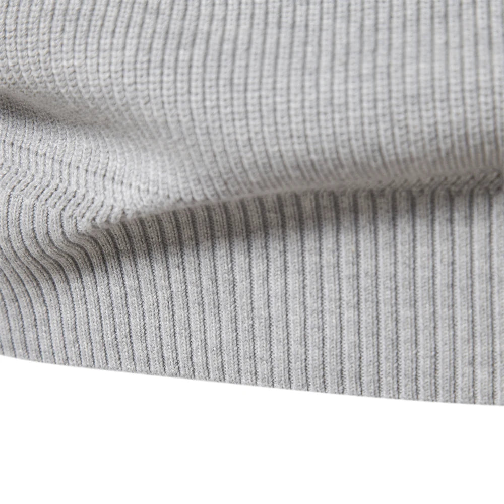 Harrington & Co.™ | Luxe Wool Half-Zip Jumper for Men
