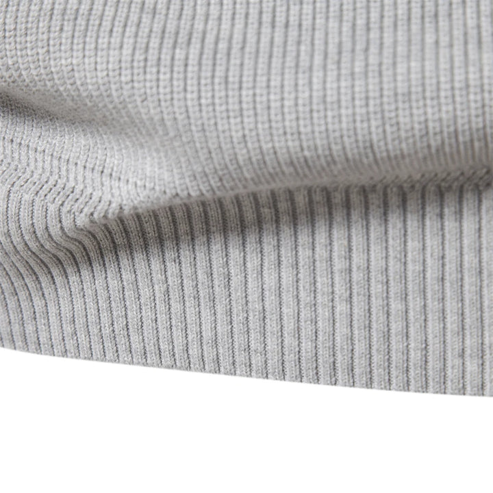 Harrington & Co.™ | Luxe Wool Half-Zip Jumper for Men