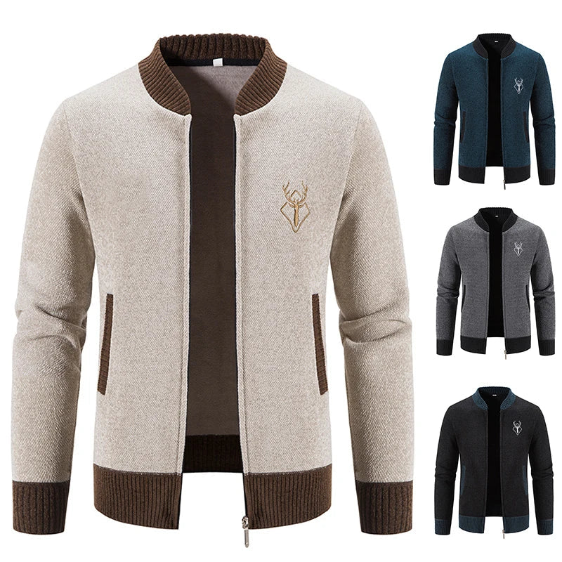 Quenric | Knitted Men's Cardigan