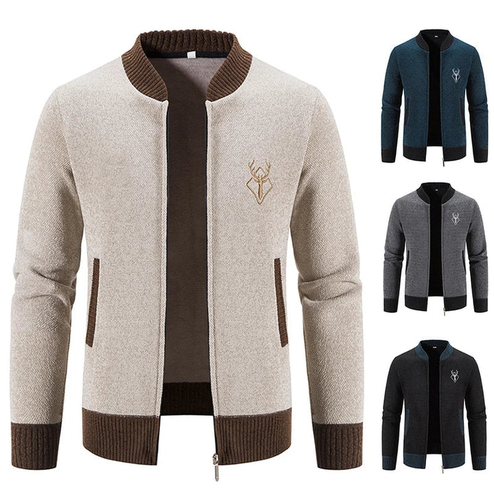 Quenric | Knitted Men's Cardigan