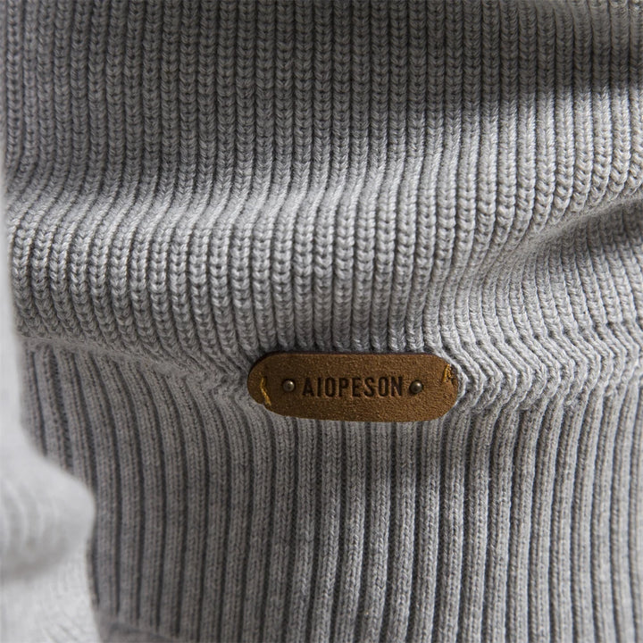 Harrington & Co.™ | Luxe Wool Half-Zip Jumper for Men