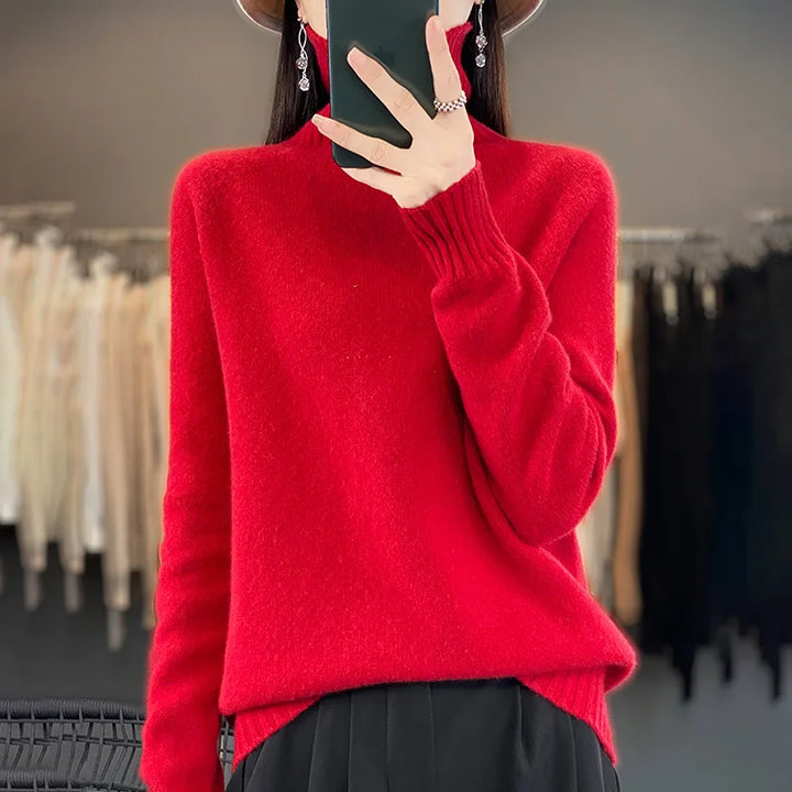 Seraphine London | Cashmere Classic Crew Sweater