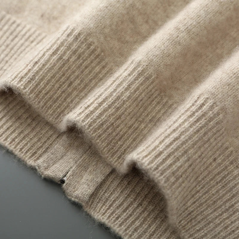 Eastbourne™ | Luxe Merino Zip Cardigan for Men
