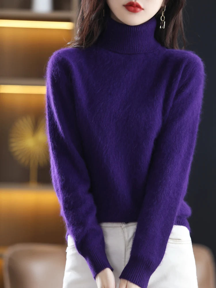 Rosalie London | Gentle Comfort Turtleneck Sweater