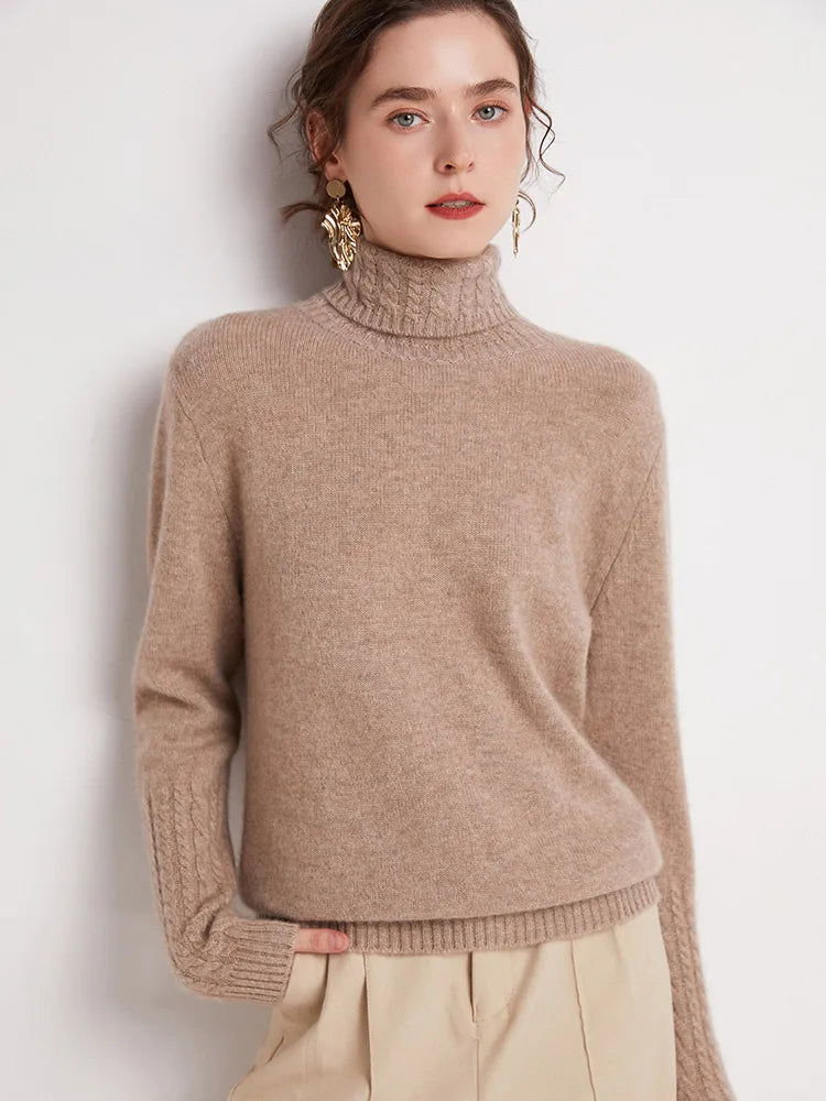 Freya | Pure Cashmere Ribbed Knit