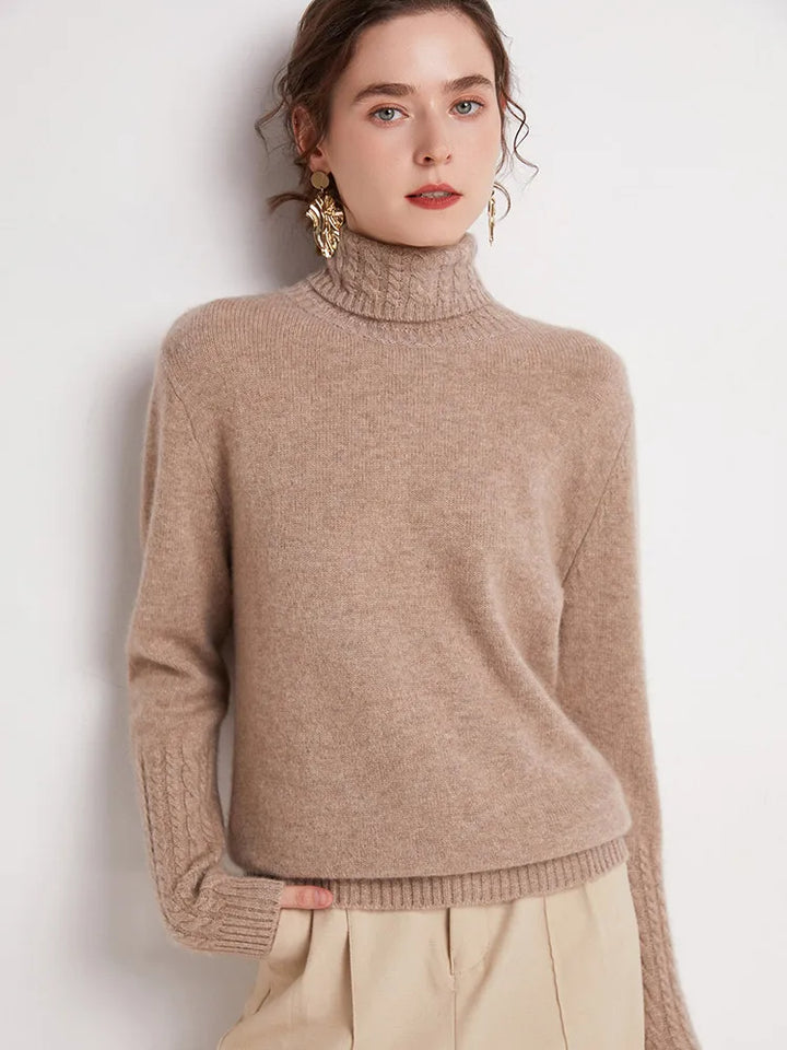 Freya | Pure Cashmere Ribbed Knit