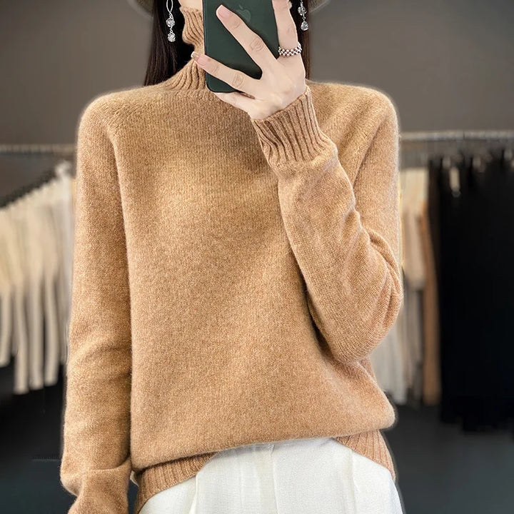Seraphine London | Cashmere Classic Crew Sweater