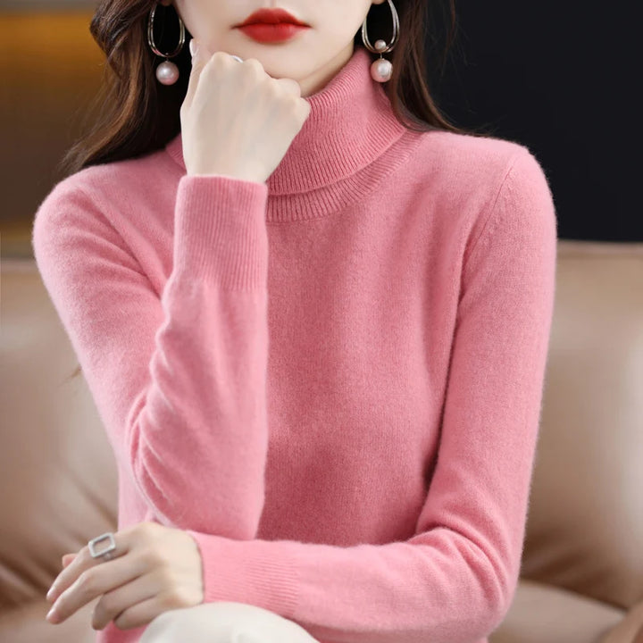 Amara London | Cashmere Turtleneck Sweater