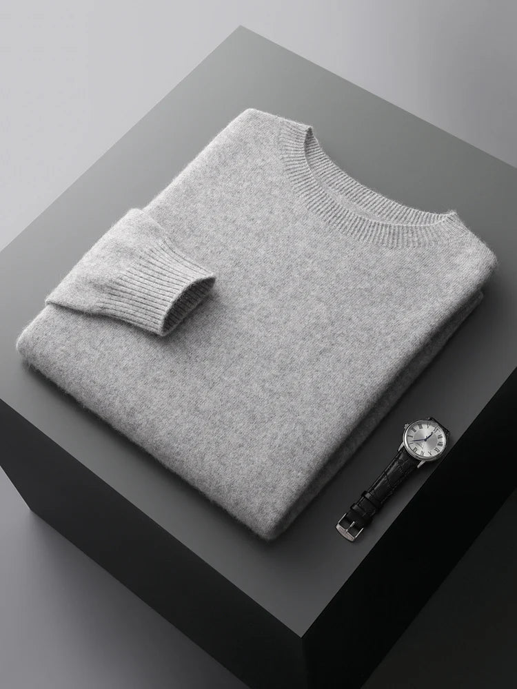 Blenford™ | Luxe Merino Crew Neck Jumper for Men