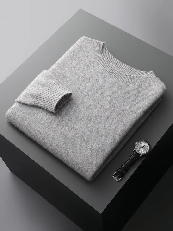 Blenford™ | Luxe Merino Crew Neck Jumper for Men