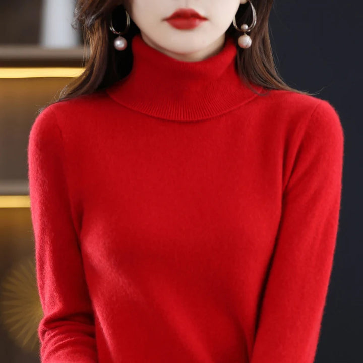Amara London | Cashmere Turtleneck Sweater