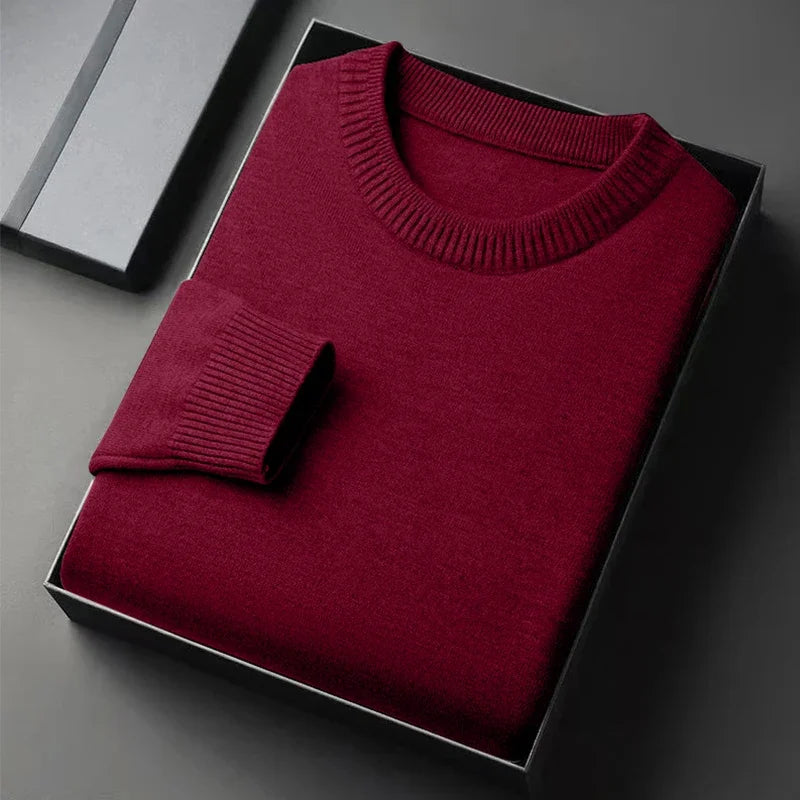 Wexford & Co.™ | Pure Cashmere Crew Neck Jumper for Men