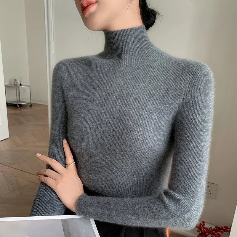 Corvina London | Pure Cashmere Roll Neck