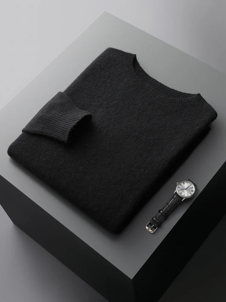 Blenford™ | Luxe Merino Crew Neck Jumper for Men