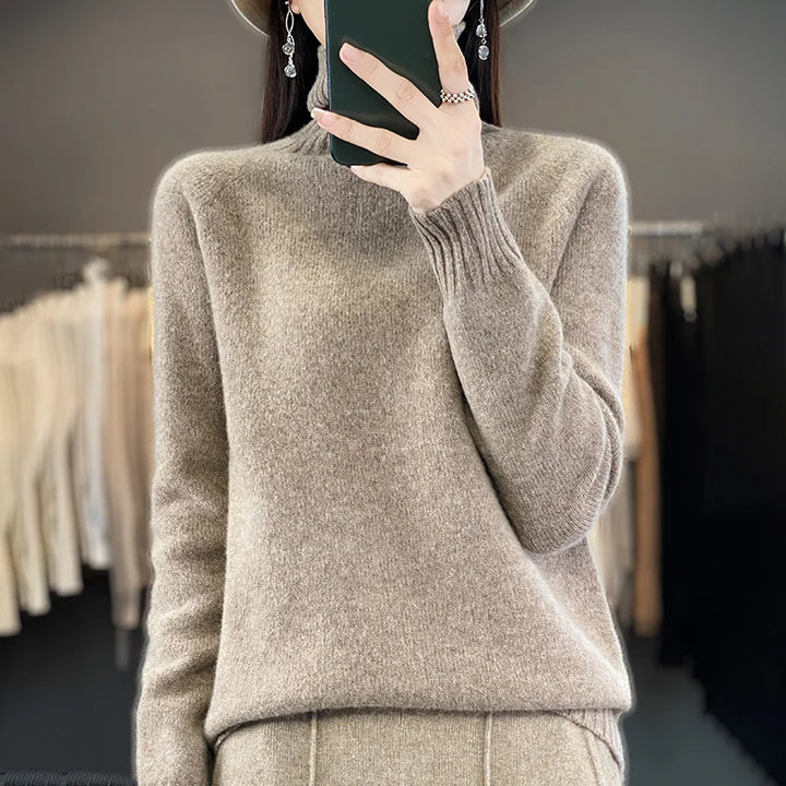 Seraphine London | Cashmere Classic Crew Sweater