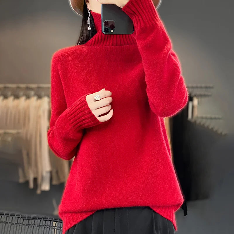 Seraphine London | Cashmere Classic Crew Sweater