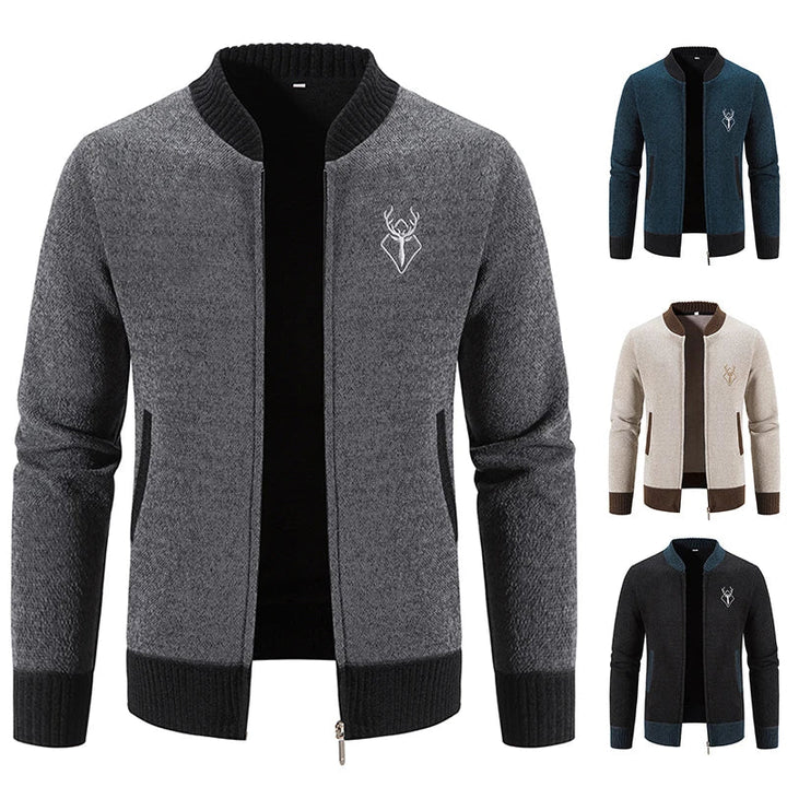 Quenric | Knitted Men's Cardigan