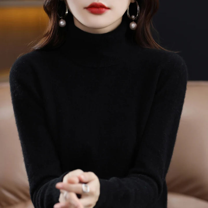 Amara London | Cashmere Turtleneck Sweater