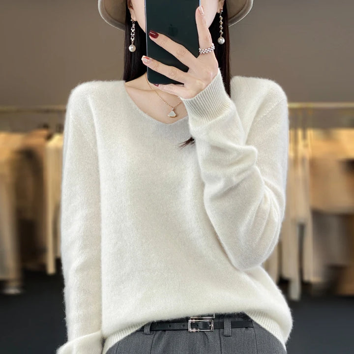 Elowen London | Cashmere Soft-Touch Jumper