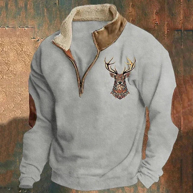 Criston Jumper with Deer Detail