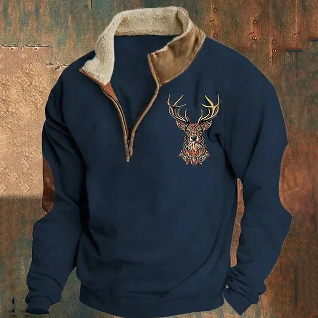 Criston Jumper with Deer Detail