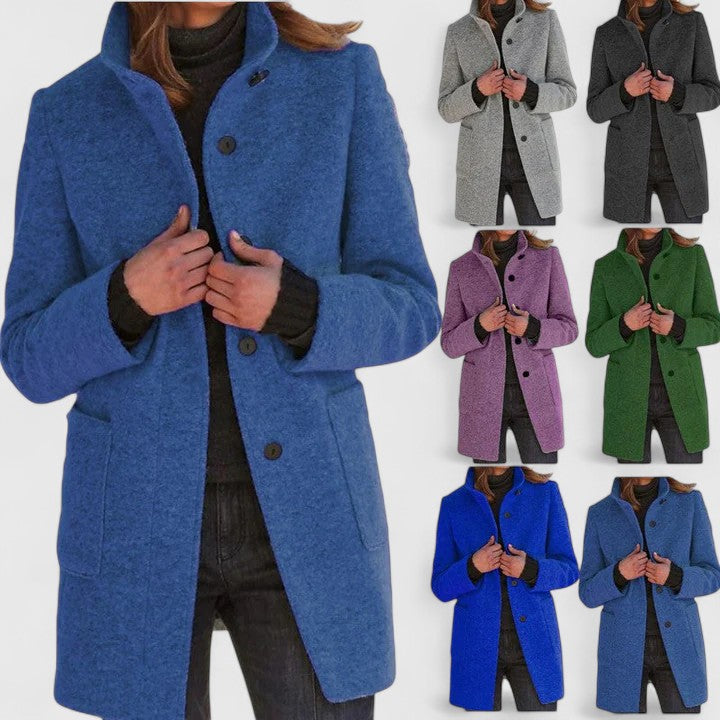 Eldora – Classic Wool-Blend Coat