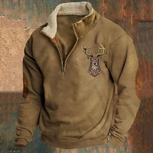 Criston Jumper with Deer Detail