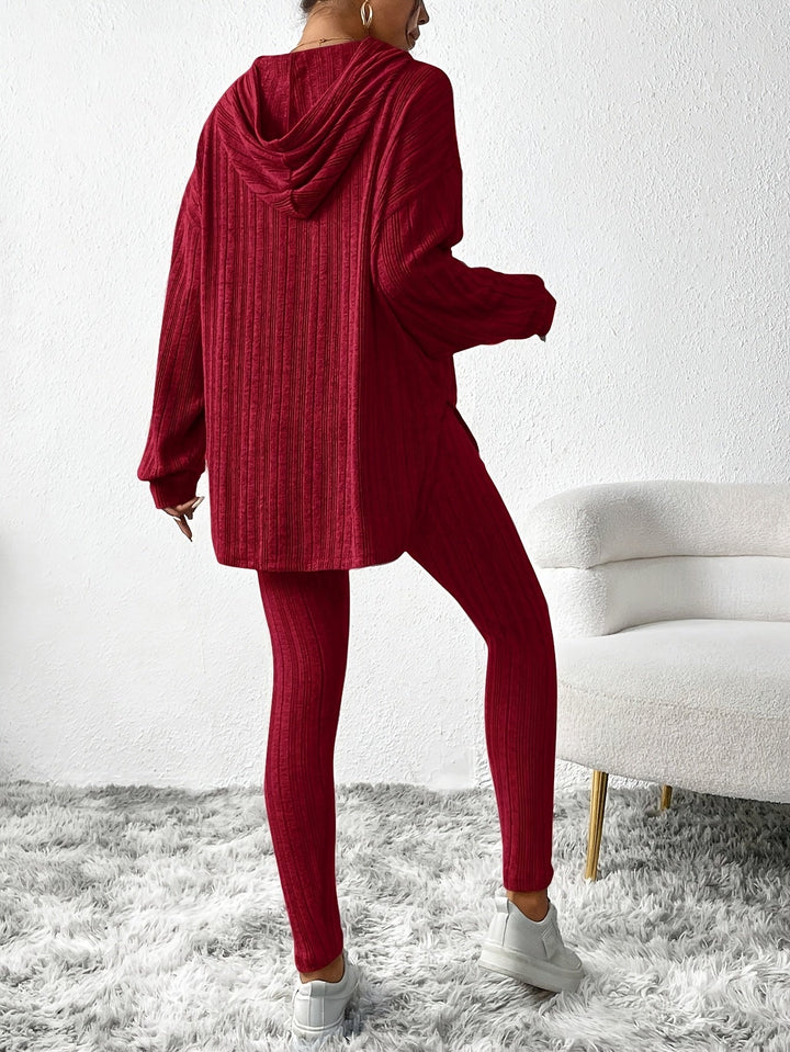 Halena - Ribbed Knit Lounge Set