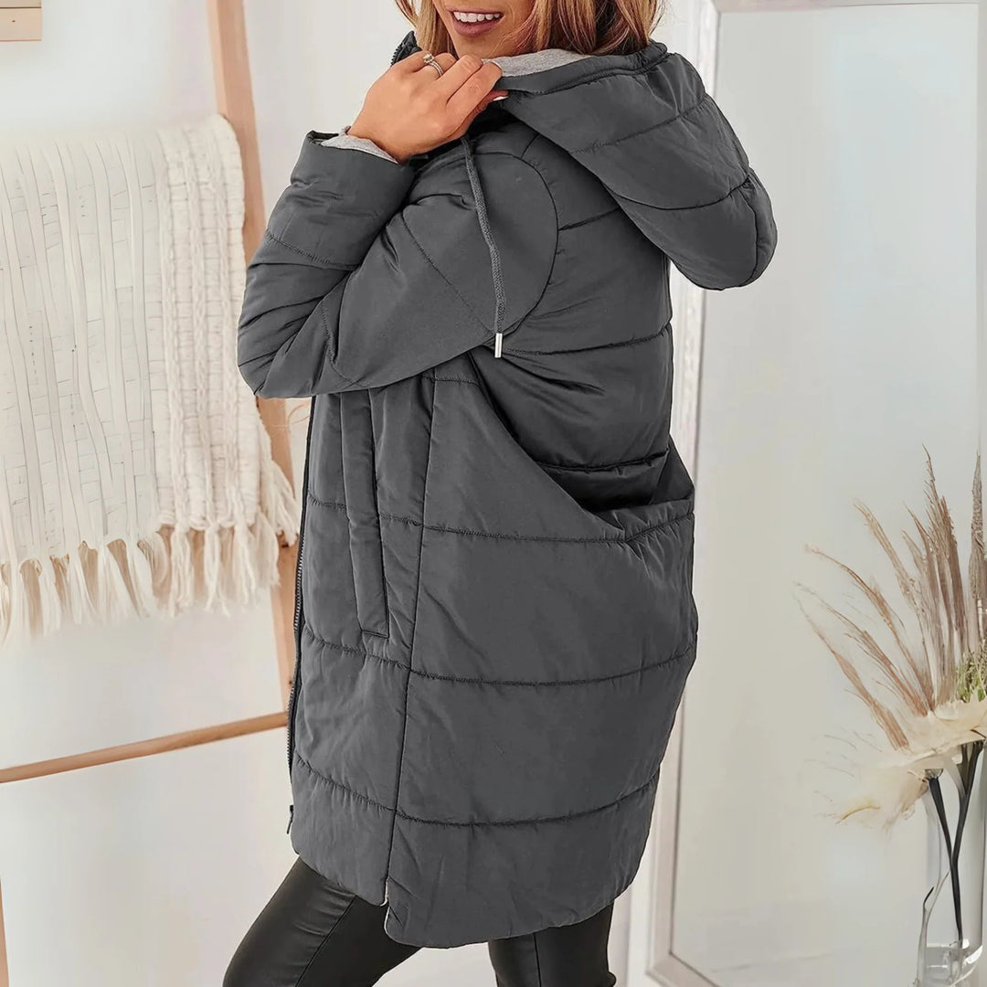 Lyra - Casual Hooded Puffer Down Jacket